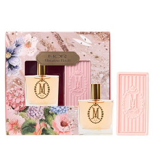 MOR Gift Set Flirtatious Florals Marshmallow Eau de Parfum + Triple-Milled Soap - Picture 1 of 7
