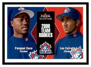2000 Fleer Tradition Update #U147 PASQUAL COCO LEO ESTRELLA RC Rookie