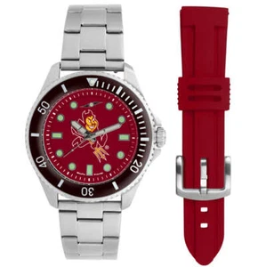 Arizona State Sun Devils Men's Contender Watch Gift Set - Picture 1 of 4