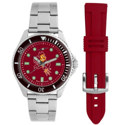 Arizona State Sun Devils Men's Contender Watch Gift Set - Image 1 of 4