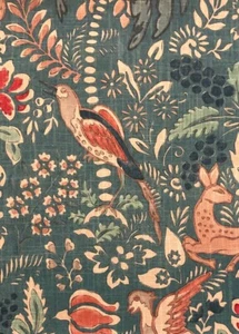 MULBERRY Hounds Velvet Dogs Brown Remnant New - Picture 1 of 1