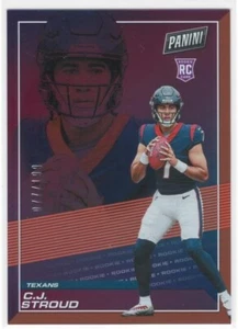 2023 Panini Player of the Day C.J. Stroud Orange Foil SP Rookie Card #'d /199 - Picture 1 of 1