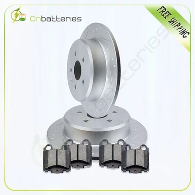 Front Brake Rotors Pad For Hyundai Sonata Tucson Veloster Kia Forte Koup Optima - Image 1 of 4