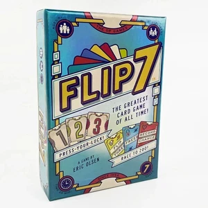Flip 7 Card Game - Fun & Strategic Tabletop Board Game for Family & Friends B - Picture 1 of 4