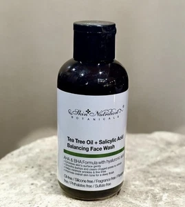 Skin Nutrition Botanicals Tea Tree Oil & Salicylic Acid Balancing Face Wash- New - Picture 1 of 4