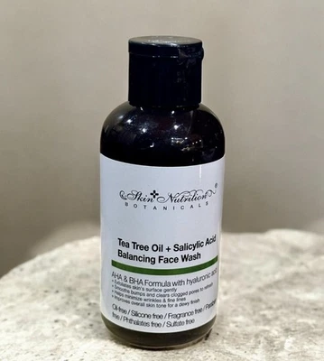 Skin Nutrition Botanicals Tea Tree Oil & Salicylic Acid Balancing Face Wash- New - Image 1 of 4