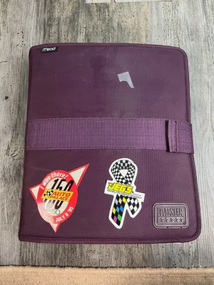 Kenny Wallace NASCAR Car Racing 50+ Páginas Lote Carpeta Colección Firmas Foto 1 de 4