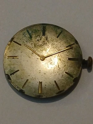 Vintage Timex? Dial,hands,and Movement,  Great Britain 466 Movement, Used P.o.r. - Image 1 of 4