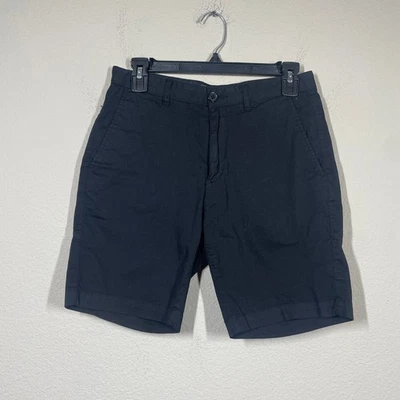 Pantalones Cortos Chinos Saks Fifth Avenue para Mujer 29 Negros Mezcla de Algodón Bolsillos Elastizados Foto 1 de 4