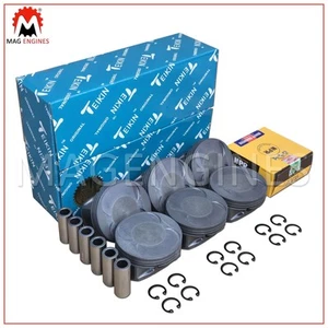 PISTON & RING SET NISSAN VQ35DE-III FOR ALTIMA MURANO PATHFINDER 24V 3.5 LTR - Picture 1 of 11