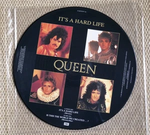 Queen - Its A Hard Life 1984 UK EMI Vinyl 12" Picture Disc - Mint - Picture 1 of 2