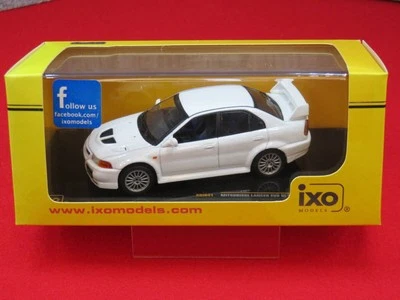 Ixo Ikso 1/43 Mitsubishi Lancer Evolution Vi 1999 bianco Kbi041 - Immagine 1 di 4