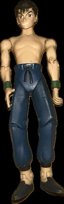 Figura de acción Jakks Ghost Files Yu-Yu Hakusho's Yusuke Urameshi 2004 5 pulgadas Foto 1 de 4