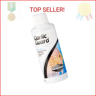 Seachem Garlic Guard Fischfutter, 100 mL / 3.4 fl. oz - Image 1 of 2