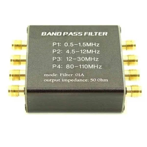 Malachit Radio Vorfilter BPF Bandpassfilter 50 Ohm SMA Buchse Z9Q61896 - Bild 1 von 6