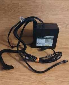 Fuente de alimentación modular de escritorio Corsair CX550M 550W ATX 80 Plus bronce para computadora - Imagen 1 de 11