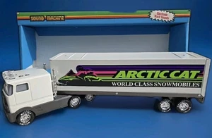 91 Nylint ARCTIC CAT World Class Snowmobiles Sound Machine Truck & Trailer Rare! - Picture 1 of 24