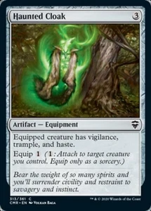Haunted Cloak - Light Play MTG Commander Legends - Picture 1 of 1