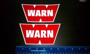 GENUINE OEM Warn Winch Decal Sticker 4x4 Toyota Jeep Chevy Ford 4wd quad lifted - Picture 1 of 1