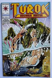 TUROK DINOSAUR HUNTER #3 (Valiant Comics, 1993) Near Mint NOS - Picture 1 of 9