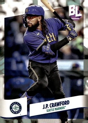 2024 Topps Big League - J.P. Crawford #107 Mariners - Image 1 of 2