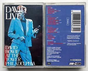 DAVID BOWIE - DAVID LIVE (EMI TCDBLD1) 1991 UK 2x CASSETTE TAPE SET REMASTERED - Picture 1 of 5