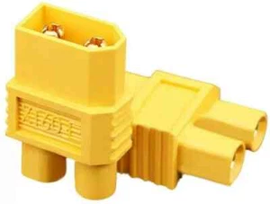 2-Pack XT60 Male to EC3 Female NoWire Adapter XT-60 Wireless Battery Connector - Picture 1 of 1