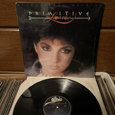 Miami Sound Machine / Primitive Love Lp Vinyl Epic 40131  Shrink Wrap Ex - Image 1 of 3