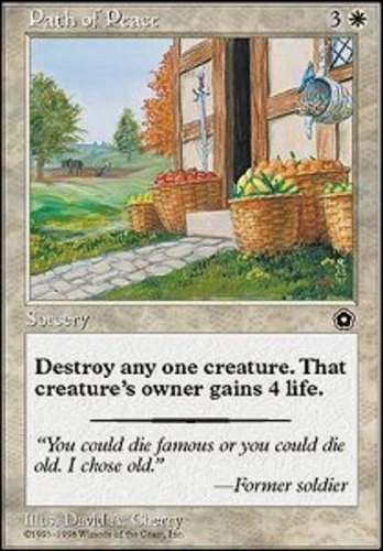 Path of Peace ~ Near Mint Portal 2: the Second Age MTG Magic UltimateMTG White C - Image 1 of 1