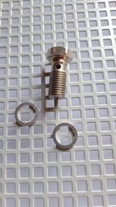 Hohlschraube Edelstahl V2A M10x1,25 für Stahlflexleitung, Bremsleitungen, - Bild 1 von 1