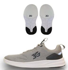 Mens 900 Global 3G KICKS II Gray Bowling Shoes Sizes 6 - 14 NEW Grey