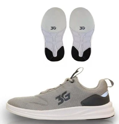 Mens 900 Global 3G KICKS II Gray Bowling Shoes Sizes 6 - 14 NEW Grey - Image 1 of 2