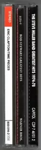 Eric Clapton, Rod Stewart & Steve Miller Band CD Lot - Picture 1 of 7