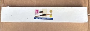 Buff Rack Wooden Handle Rake Leatherworking Tool Pro-Quality in Box Liberty 360 - Picture 1 of 5