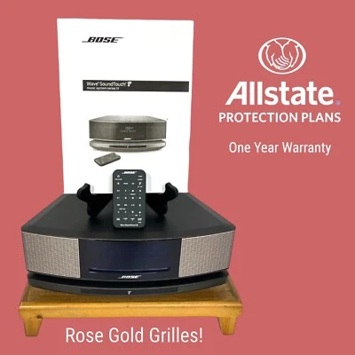 ✅ MINT Bose Wave SoundTouch Music System IV, ESPRESSO BLACK + ROSE GOLD Warranty - Image 1 of 4