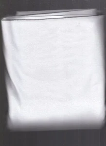 1 yard stretch velvet white 90% polyester 10% spandex 62" wide fabric - Picture 1 of 2