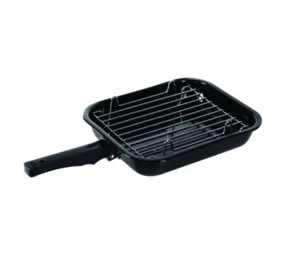 Caravan Motorhome Oven Grill Pan With Removable Handle And Includes Pan Trivet - Image 1 of 2