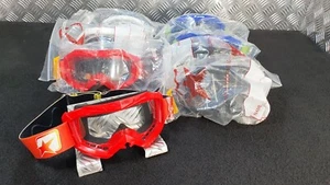 Occhiali mascherina da motocross enduro Ariete MX 07 taglia unica colore rosso - Foto 1 di 24