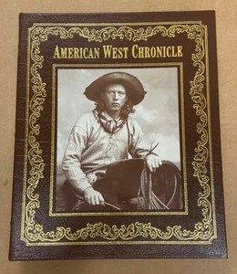 Easton Press AMERICAN WEST CHRONICLE Limited Deluxe Edition Illustrated History - Picture 1 of 4