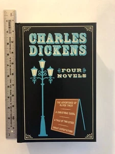 Charles Dickens-Four Novels: Leather-Bound Classics Series (2011, Hardcover) - Picture 1 of 10