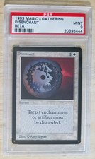 Magic The Gathering MTG - Beta Disenchant PSA 9