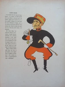 LUIGI MAZZI (Macerata 1857 – Lecco 1915) Attore Teatrale. - Picture 1 of 1