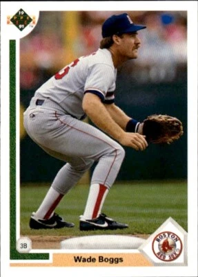 1991 Upper Deck #546c Wade Boggs - Image 1 of 2
