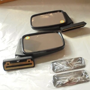 For Suzuki Fronte 7-S SS10 11 12 20 Super Deluxe Black Door Mirrors Square Pair - Bild 1 von 9