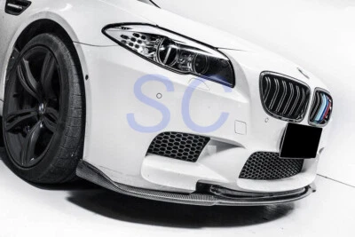 Labio alerón delantero de fibra de carbono BMW F10 M5 2012 2013 2014 2015 2016 2017 Foto 1 de 4