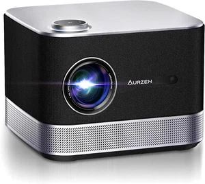4K Bluetooth 5.2 Home 3D Video Projector 1080P 5G WiFi Smart TV OS LED Theater - Picture 1 of 7