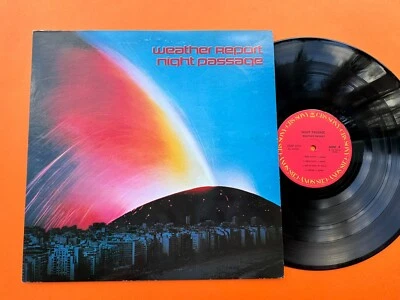 Weather Report Night Passage LP 1980 Vinyl Jazz, Jazz-Fusion, Original. - Image 1 of 4