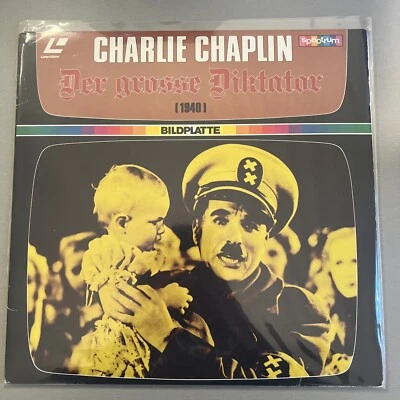 LaserDisc DER GROSSE DIKTATOR - Charlie Chaplin - Bild 1 von 3