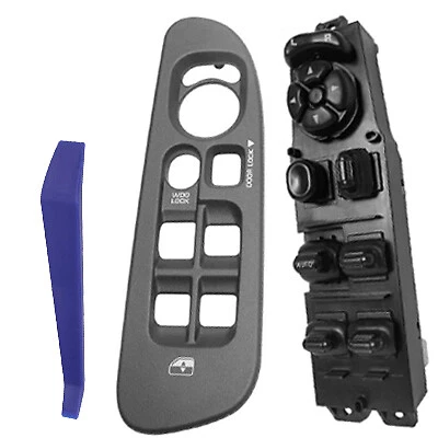 Power Window Control Switch+Grey Panel for 2002-2009 Dodge Ram/ Dakota/Durango Foto 1 de 4