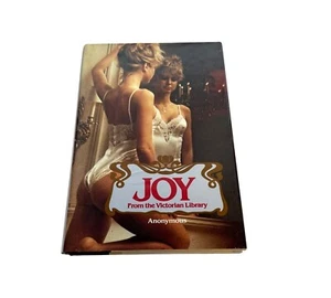 Joy From The Victorian Library By Anonymous Hardcover Vintage Erotic Novel - Imagen 1 de 3